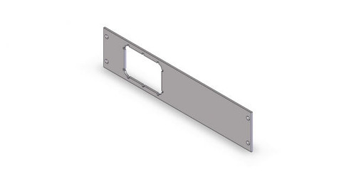 Havis 1-Piece Equipment Mounting Bracket, 2in Mounting Space, Fits Factory USB/AUX module for the 2013-2017 Dodge Ram - C-EB20-RAU-1P