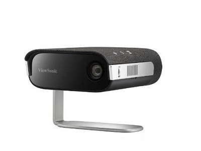 Viewsonic Wvga Led Light Source, T1.2, HDMI X 1, USB C X 1, USB A X 1, 3W Spk X2(W/ Cube), Built In Battery, Bt, Wifi, Black/Silver - M1X