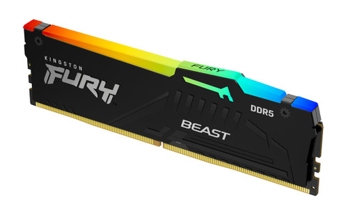 Kingston 16gb 6000mt/s Ddr5 Cl36 DIMM Fury Beast Rgb Black Expo - KF560C36BBE2A-16