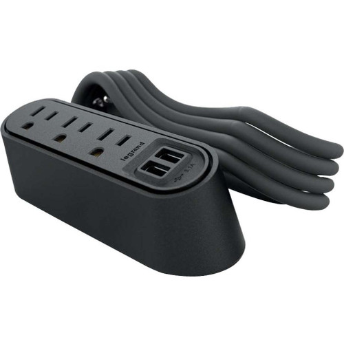 Monoprice Slimrun Cat6A Ethernet Patch Cable - Snagless_Double Shielded_Component Level_Cm_30Awg_10Ft_Gray - 42982