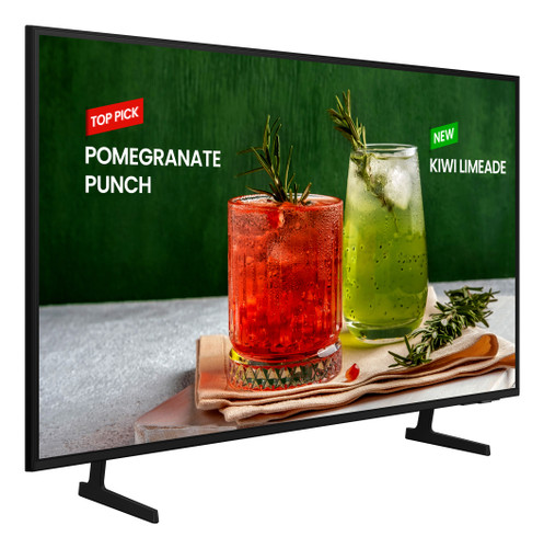 Samsung bed-H Series - 55 Inch 4K(3840 X 2160) 16:9 300Nit 8Ms Commercial Tv Crystal Uhd Display , 16/7- Tizen Smart Tv- 2.0Ch 20W Speaker, Eco Sensor - Black - BE55D-H