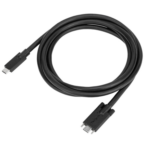 Targus 1.8 Meter USB-C Male To USB-C Male Screw - ACC1122GLX