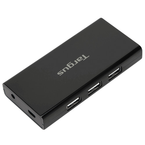Targus 7-Port Usb2.0 Hub W 5V3A Ps Black - ACH215TT