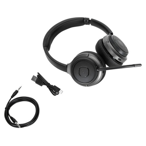 Targus Bluetooth Stereo Headset Black - Pump Up The Volume (Or Turn It Down) Without Taking Off Your Headset. The Buttons Are Conveniently Located On The Earpiece, So You Can Make Quick Sound Adjustments At Your Fingertips - AEH104TT