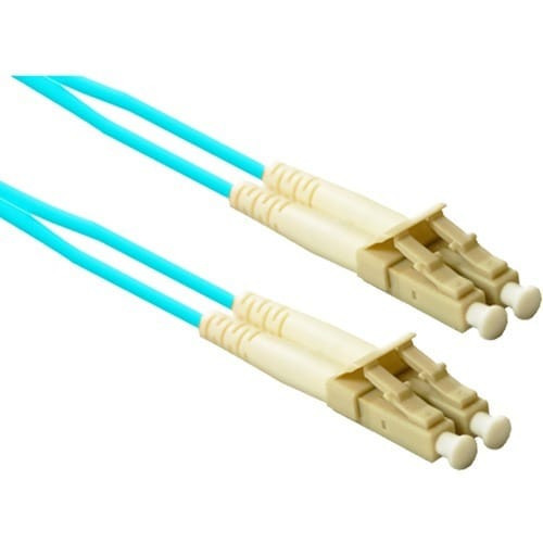 Enet 24M LC/LC Duplex Multimode 50/125 10Gb OM4 or Better Aqua Laser Optimized Multi-Mode (LOMM) Fiber Patch Cable 24 meter LC-LC Individually Tested - NCNR & Eligible for defective replacements only. - LC2-OM4-24M-ENC