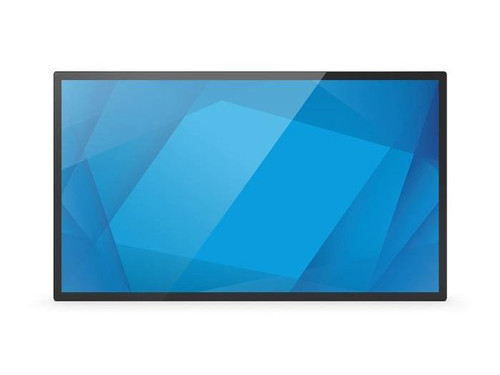 Elo 5554L 55-inch wide LCD Monitor, 4K UHD, HDMI 2.0 & DisplayPort 1.4, Infrared 20-Touch, Anti-Glare Glass, USB, Gray - E104520