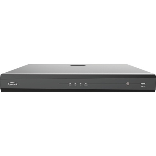 Adesso 16CH NVR H.265 4K NO HDD  POE, 2 SATA INTERFACE  w/ 16TB pre-installed HDD - CYBERVIEWN16-16TB