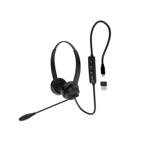 Adesso headset seamlessly combines advanced features for exceptional audio clarity and effortless call management. The built-in microphone, enhanced with push-to-talk functionality, ensures clear conversations in any environment - XTREAMP4T-TAA