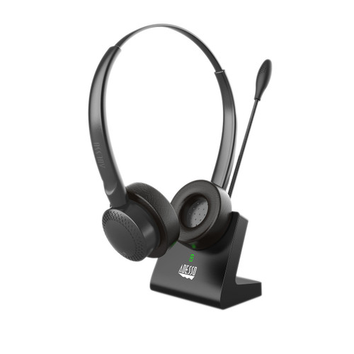 Adesso Xtream P400 Multimedia Bluetooth Headset with Microphone is lightweight, stylishly designed for active lifestyles. Bluetooth connectivity ensures high-quality audio, long battery life, and support for a variety of devices. - XTREAMP400