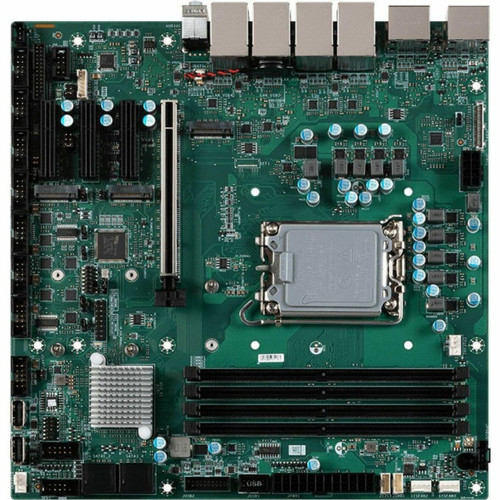 MSI 13th/12th Gen Raptor Lake-S/Alder Lake-S Series With H610E2 Ddr4 3200 Mt/S Ecc/Non-Ecc Sodimm Slots Up To 64Gbquadruple Independent Displays: 2Dp, Hdmi, Lvds/Edp3/2 2.5Gbe Lan With Rj-451 Pcie X16 (Gen 4) Slot - 911-CF02-002