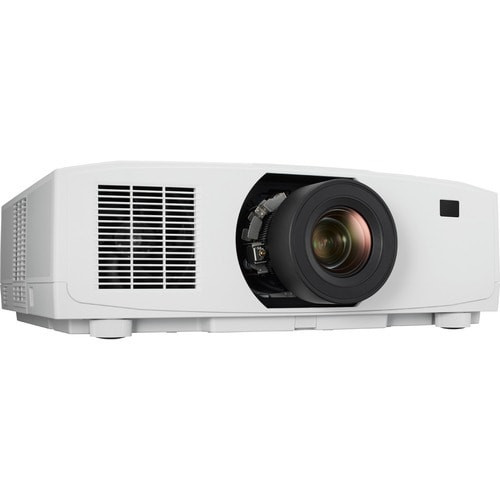 NEC Wuxga Lcd, 7100 Lumen Advanced Professional Laser Installation Projector (This Product Ships With The Np13Zl Lens) - 3,000,000:1 Contrast (With Light Adjust), Laser Light Source, 4K Ready, Center Lens Design - NP-PV710UL-W1-13ZL