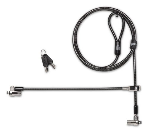 Kensington MicroSaver 2.0 Keyed Twin Laptop Lock - Custom Keyed - TAA - K65099TAA