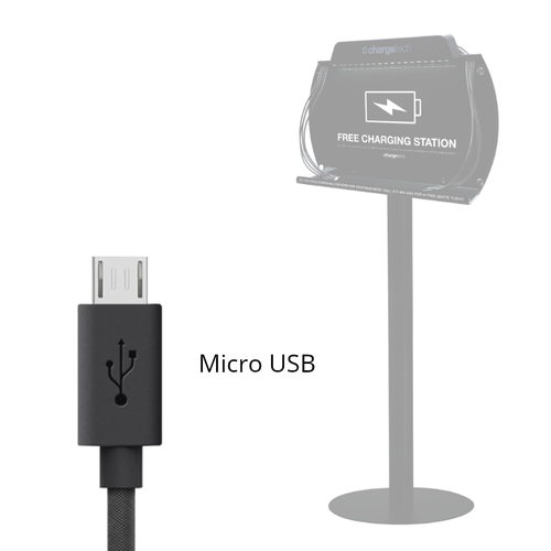 ChargeTech 20 inch Micro-USB Replacement Micro-USB Cable for WM9/S9 - CT-110089