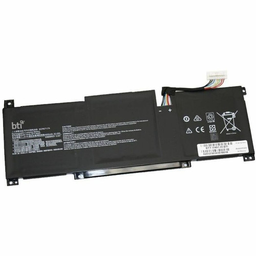 BTI REPLACEMENT for MSI PRESTIGE 14- A11SB, BTY-M481-W-BTI (WHITE CONNECTOR 8 PIN) 3-CELL 11.4V LI-ION - BTY-M491-W-BTI
