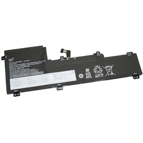 BTI REPLACEMENT for LENOVO IDEAPAD 5 PRO-16ACH6, 5 PRO-16ACH6 82L5, 5 PRO-16IHU6, 5 PRO-16IHU6 82L9, 5 PRO 16IAH7, 5 PRO 16IAH7 82SK, 5 PRO 16ARH7, 5 PRO 16ARH7 82SN, L20M4PE1-BTI 4-CELL 15.36V 75 WHR, LI-ION -