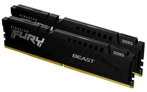 Kingston 16Gb (2 X 8Gb) Ddr5 6000Mt/S Cl30 Fury Beast Black Xmp - KF560C30BBK2-16