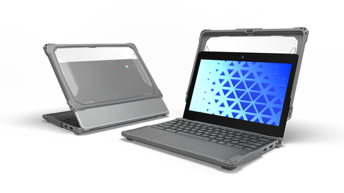 Maxcases Extreme Shell-F for Acer R756TN Chromebook Spin 511 11 (Clear/GRY) - AC-ESF-R756-GRY