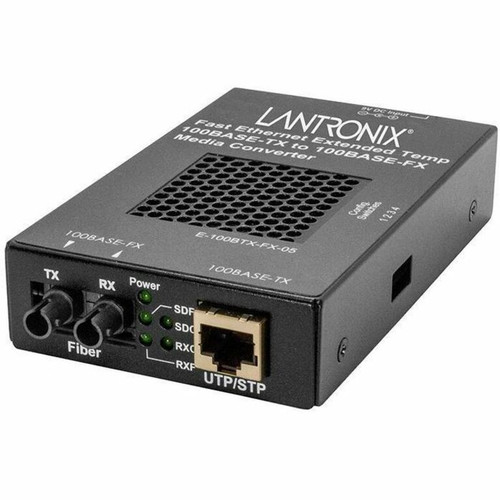 Transition 100MBS TX TO FX HIGH TEMP CONVERTER (ST) W/NA PS - E-100BTX-FX-05(HT)-NA