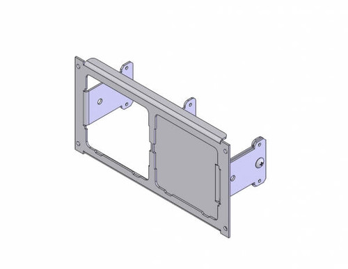 Havis 1-Piece Equipment Mounting Bracket, 4.5 Mounting Space, Fits Motorola APX-6000/7000 Chargers - C-EB45-APX-1P