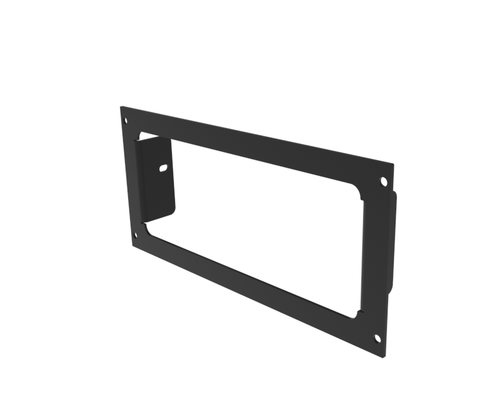 Havis 1-Piece Equipment Mounting Bracket, 4in Mounting Space, Fits Soundoff Signal 500 Series - C-EB40-SO5-1P