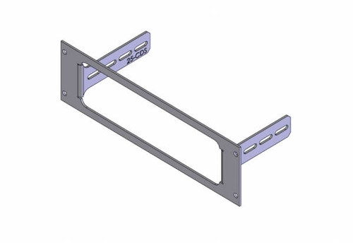 Havis 1-Piece Equipment Mounting Bracket, 2.5 inch Mounting Space, Fits Motorola Cdm 750, 1250, 1550 - C-EB25-CDS-1P