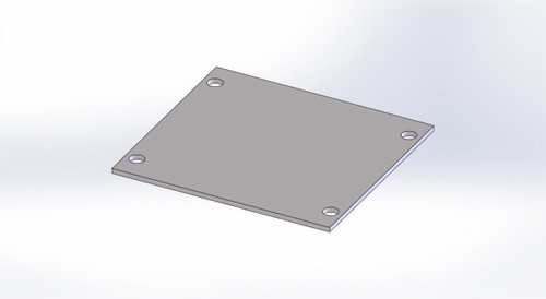 Havis 3IN Filler Plate for Wide VSW Consoles - C-FPW-3