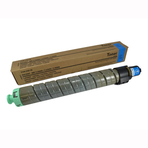 Ricoh Cyan Toner Cartridge For Use In Spc252Dn Spc252Sf Estimated Yield 15, 000 Pages Aficio Mpc2800 Mpc3001 Mpc3300 Mpc3501 Ld528C Ld533C Ld630C Ld635C C9130 C9135 Estimated Yield 15, 000 Pages - 841423
