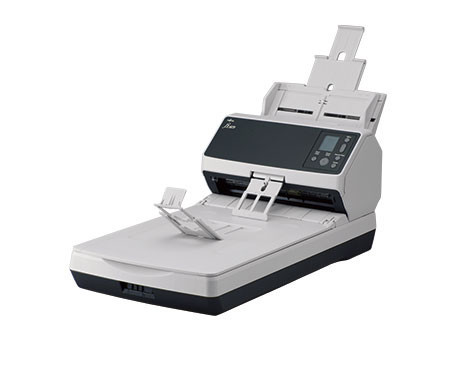 Ricoh Fi 8250 - Document Scanner - Flatbed: Ccd / Adf: Dual Cis - Duplex - Legal - 600 Dpi X 600 Dpi - Up To 50 Ppm (Mono) / Up To 50 Ppm (Color) - Adf (100 Sheets) - Up To 8000 Scans Per Day - Gigabit LAN, USB 3.2 Gen 1X1 - PA03810-B605