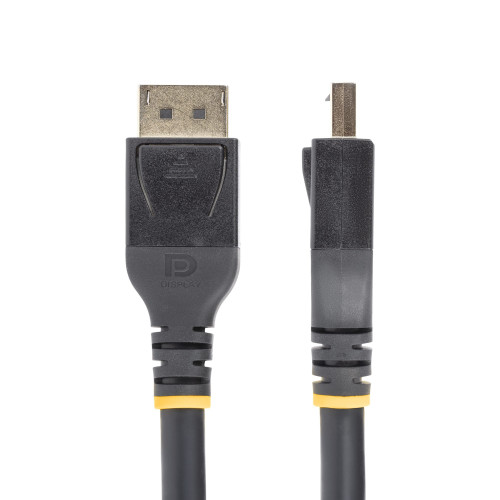Startech 33ft (10m) VESA-Certified Active DisplayPort 1.4 Cable, DP8K w/HBR3/HDR10/MST/DSC 1.2/HDCP 2.2, 8K 60Hz, 4K 120Hz, Active DP 1.4 Cable M/M - Active DisplayPort 1.4 cable w/ integrated signal booster; VESA certified - DP14A-10M-DP-CABLE