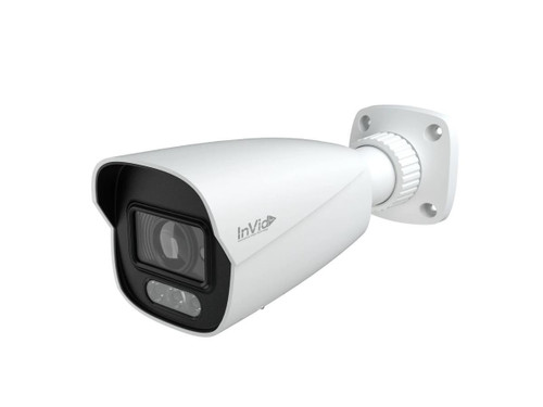 INVID 8 Megapixel IP Plug & Play, Outdoor Bullet, True AI, Fixed Lens - PAR-P8BIR28NH-AI