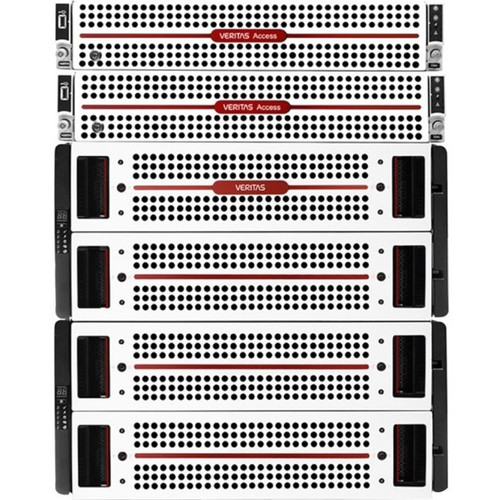 Veritas Access 3340 Expansion Storage Shelf - Hard Drive Array - 255 Tb (SAS-3) - HDD 4 Tb X 82 - SAS 12Gb/S (External) - Rack-Mountable - 5U - Academic - With 3 Years Essential Support - 24649-M0033