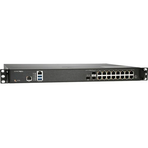 Sonicwall NSA 2700 - Security Appliance - 10 Gige - 1U - Rack-Mountable - 02-SSC-4324