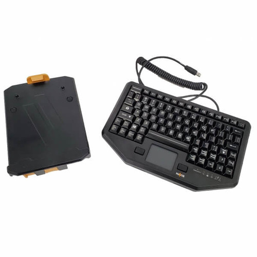 Getac Keyboard;PKG-KB-205, Havis Rugged Chiclet Style Keyboard and Keyboard Mount, Havis - 590GBL000670