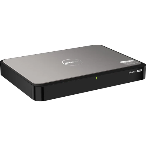 Qnap HS-264 2-Drive fanless NAS, Intel 4C/4T processor, burst up to 2.9 GHz, 8GB DDR4 RAM, 2 x 2.5/3.5 SATA HDD bay, 2.5 GbE network, 2 x HDMI