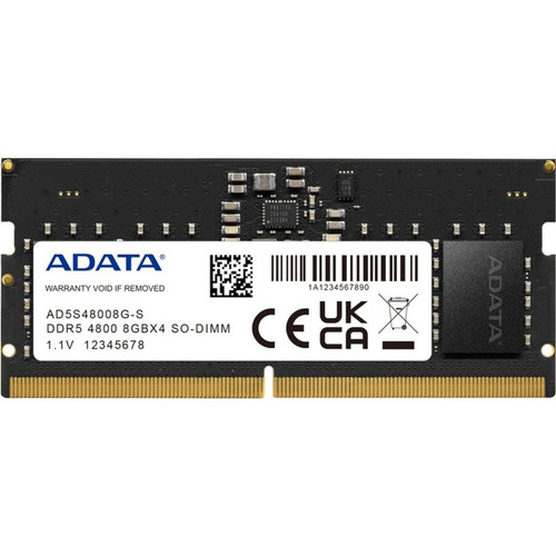 Adata 8GB DDR5 SDRAM Memory Module - AD5S56008G-B