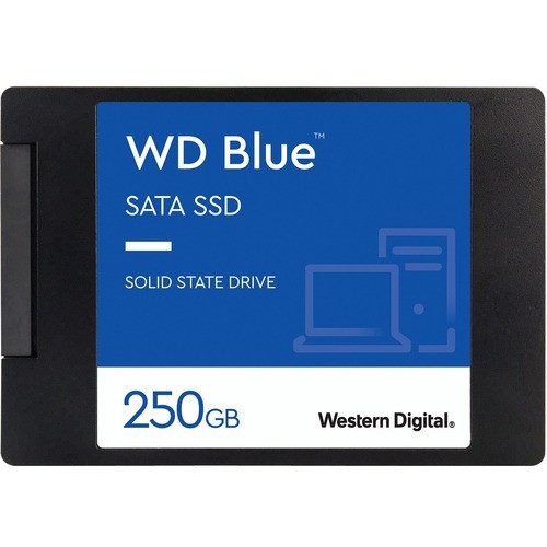 Western Digital Blue WDS250G2B0A 250 GB Solid State Drive - 2.5" Internal - SATA (SATA/600) - WDS250G2B0A