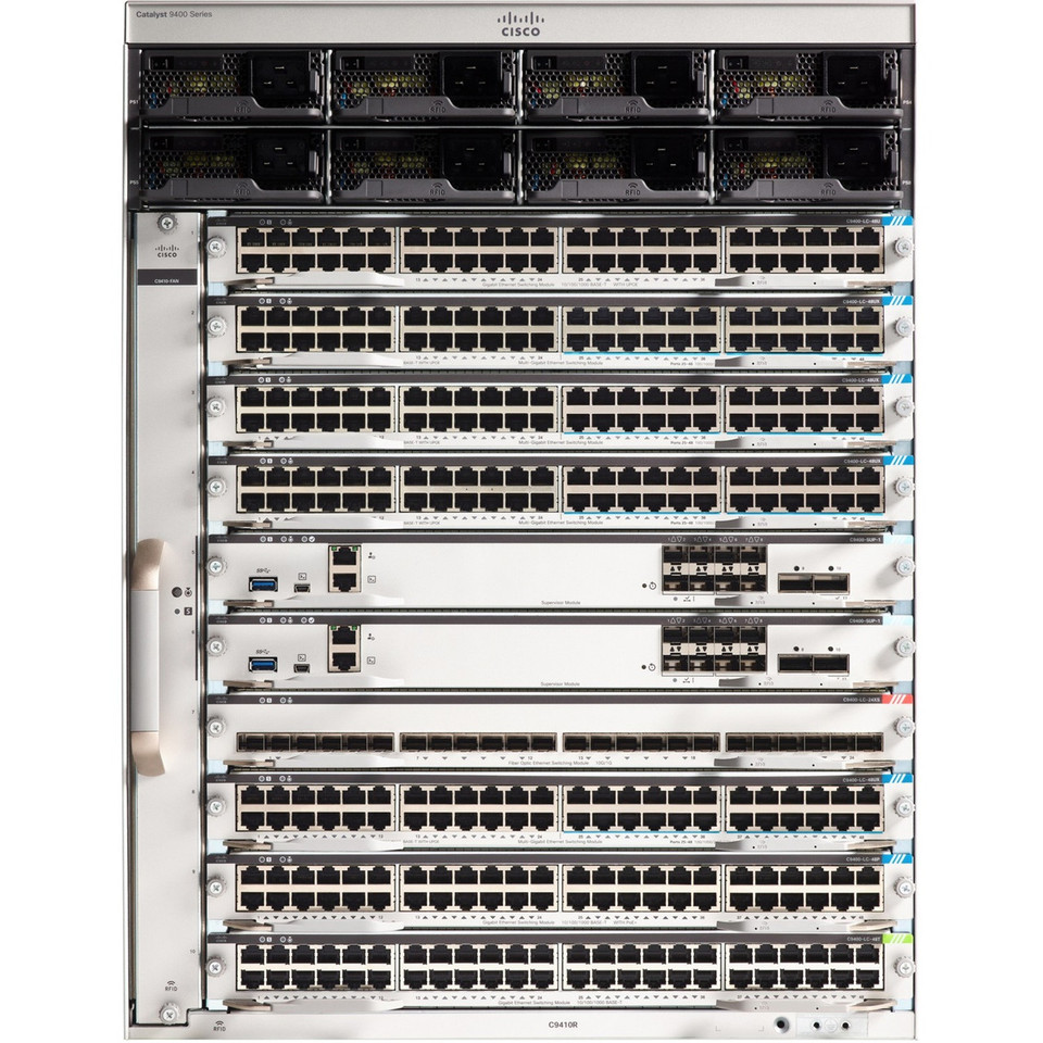 Cisco Catalyst 9400 Series 10 slot chassis