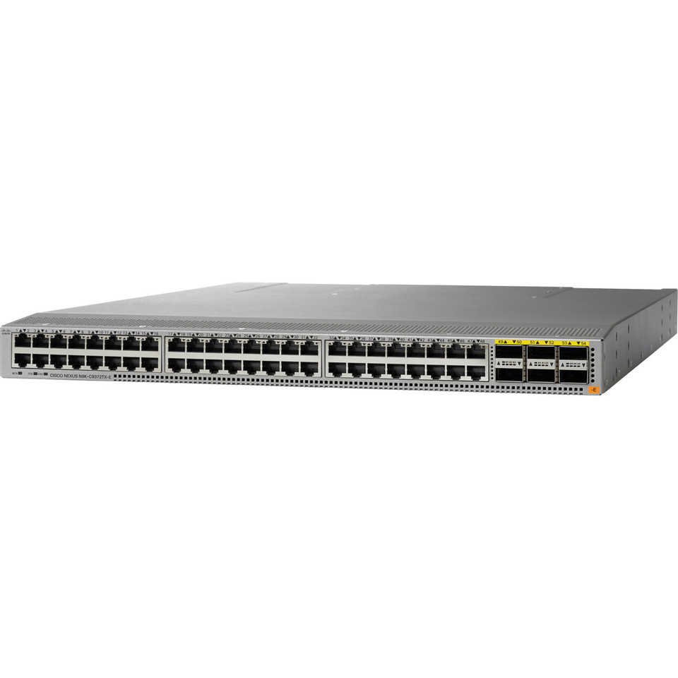 Cisco 2 Nexus 9372TX-E with 8 QSFP-40G-SR-BD
