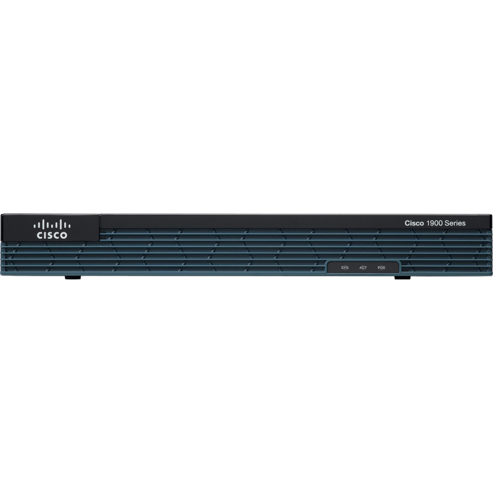 Cisco 1921 - Router - GigE - rack-mountable - refurbished