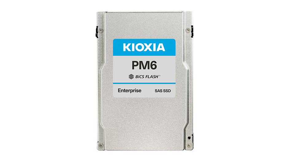 Kioxia PM6 - SAS - 1DWPD - 960GB - SIE - 2.5inches - KPM6XRUG960G