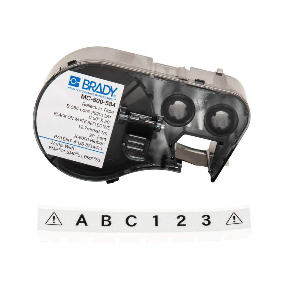 Brady BMP41 BMP51 BMP53 Reflective Labels - MC-500-584