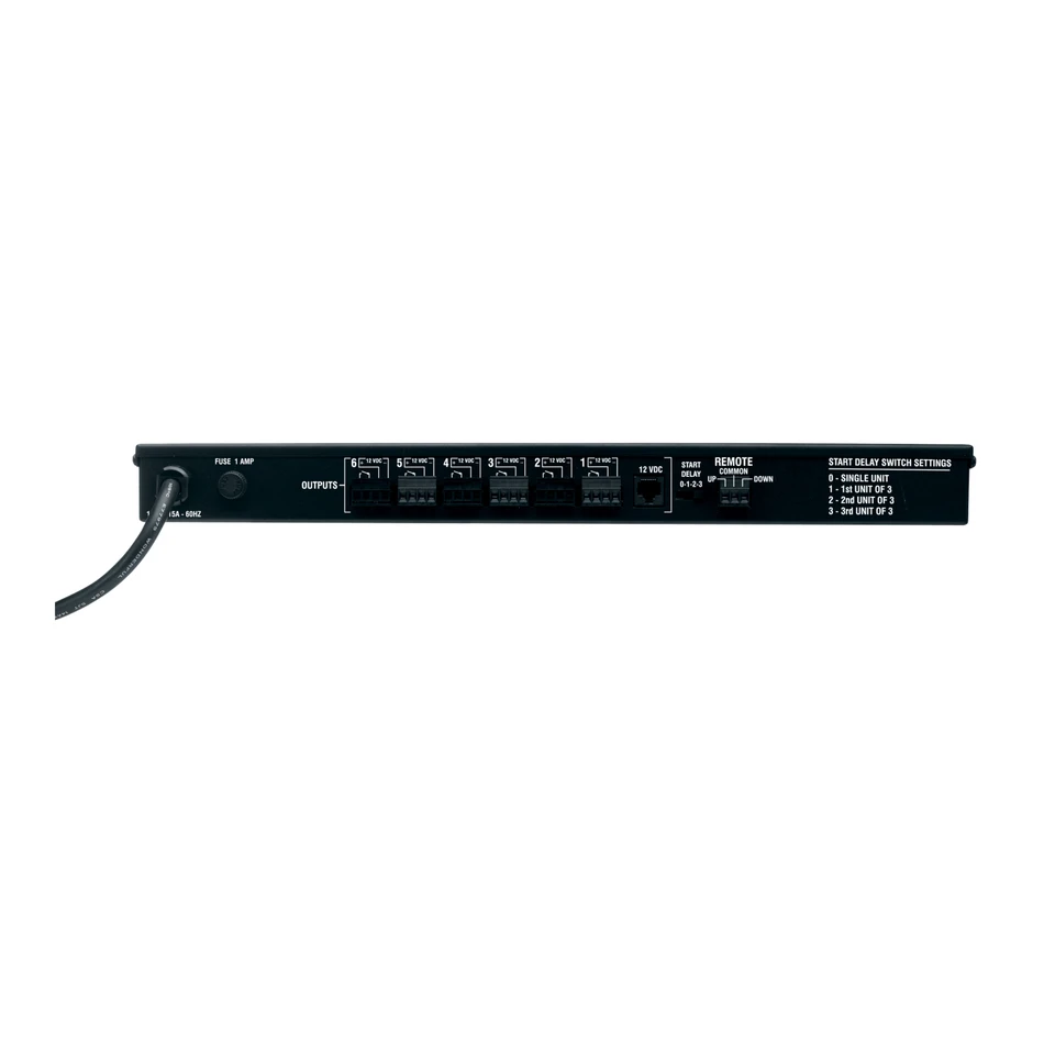 Middle Atlantic RACKMOUNT SEQUENCE CONTRO - USC-6R