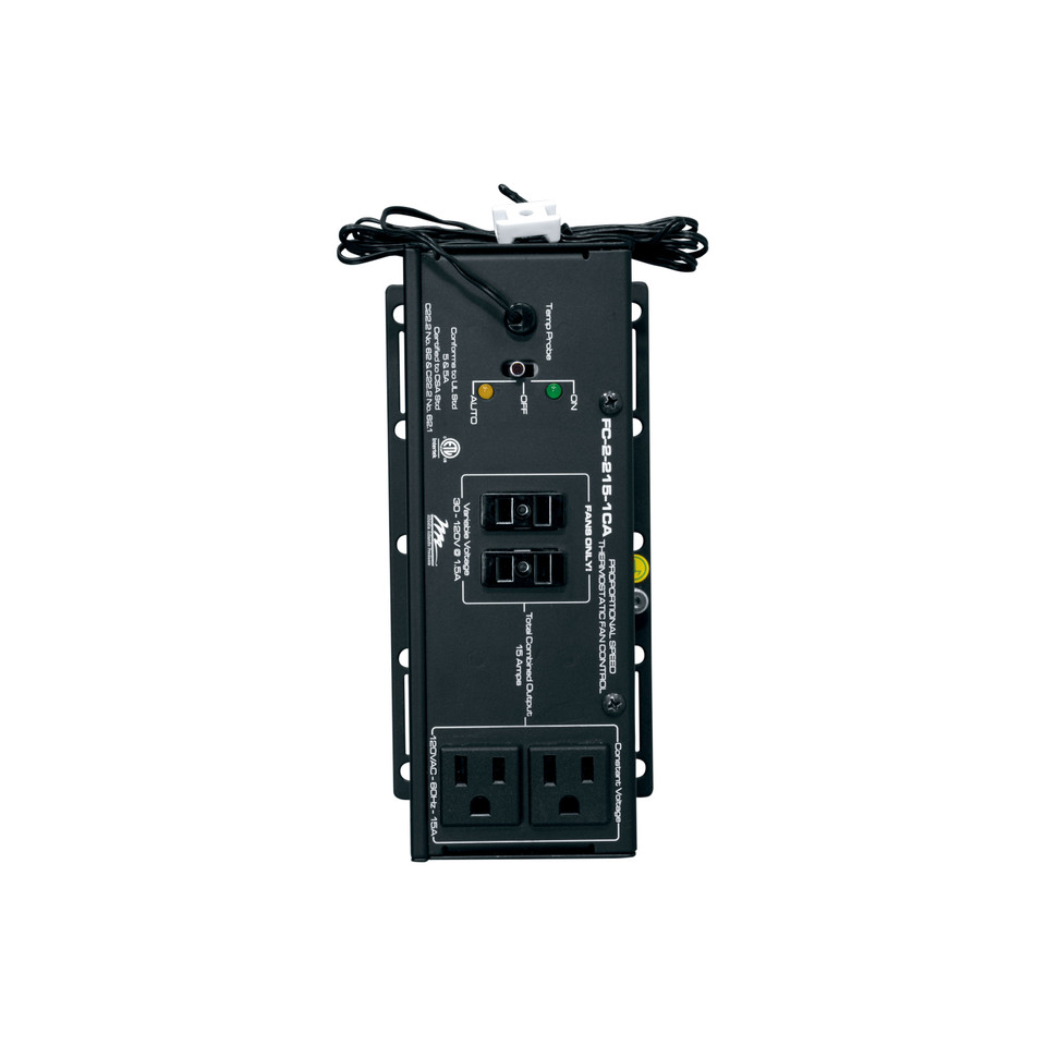 Middle Atlantic THERMOSTATIC FAN CONTROLLER, STAND ALONE - FC-2-215-1CA