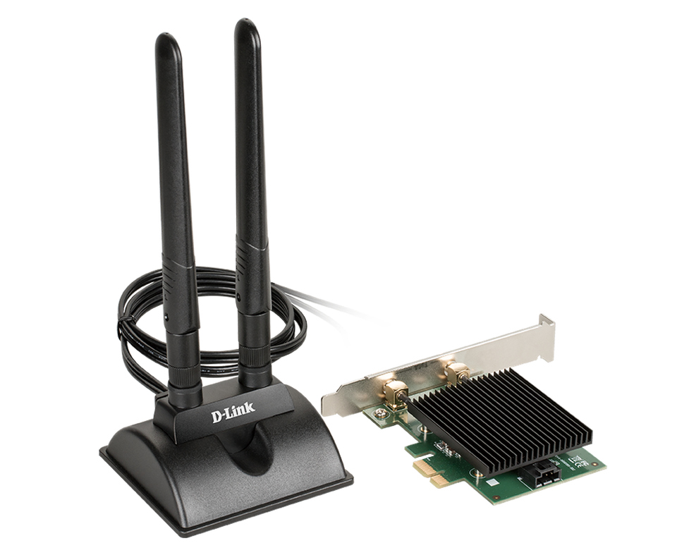 D-Link AX3000 Wi-Fi 6 PCIe Adapter with Bluetooth 5.1 - DWA-X3000