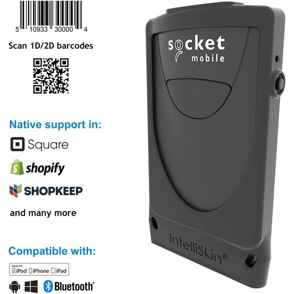 Socket Durascan D840, Universal Barcode Scanner (Charger Sold Separately) - CX3554-2183
