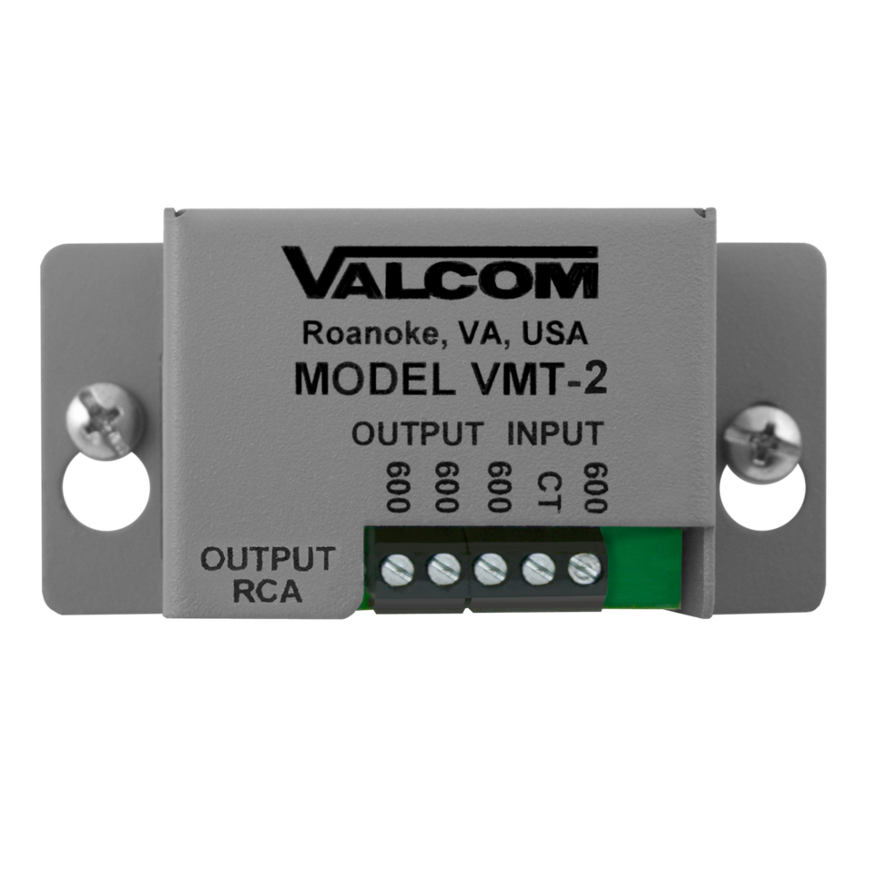 Valcom 600 Ohm Isolation Transformer - Vmt-2