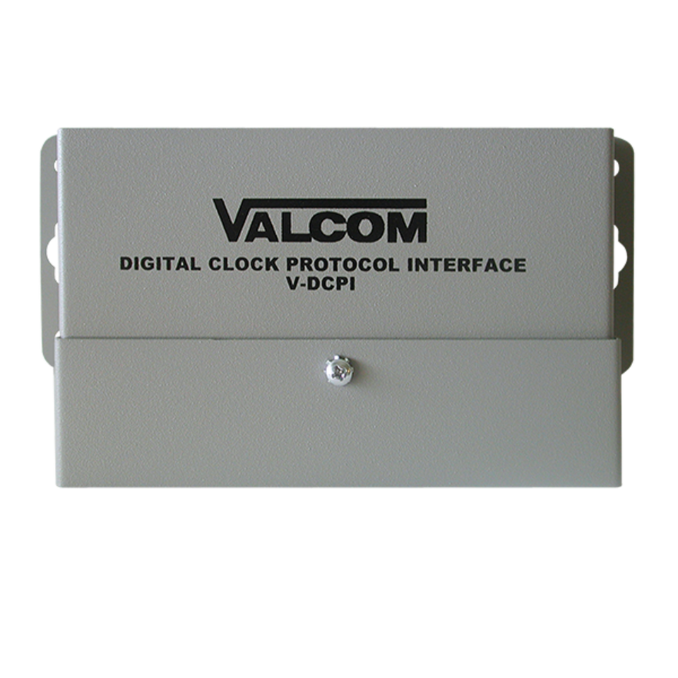 Valcom Digital Clock Protl Intface For 24V Clks - V-Dcpi