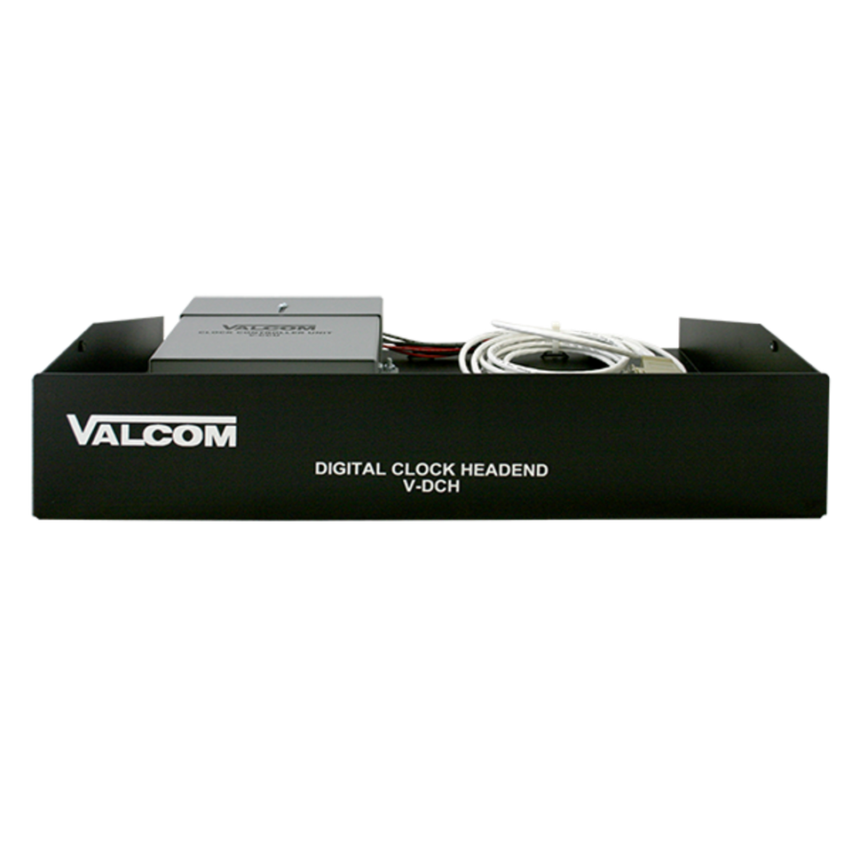 Valcom 4.0Digital Clock, 24V, W/Surface Mt. Housing - V-D2440B