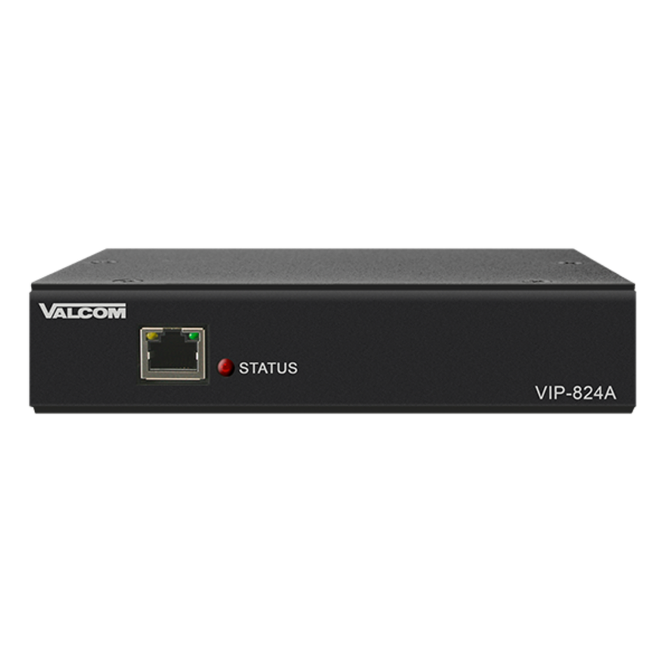 Valcom Quad Enhanced Network Trunk Port - Vip-824A