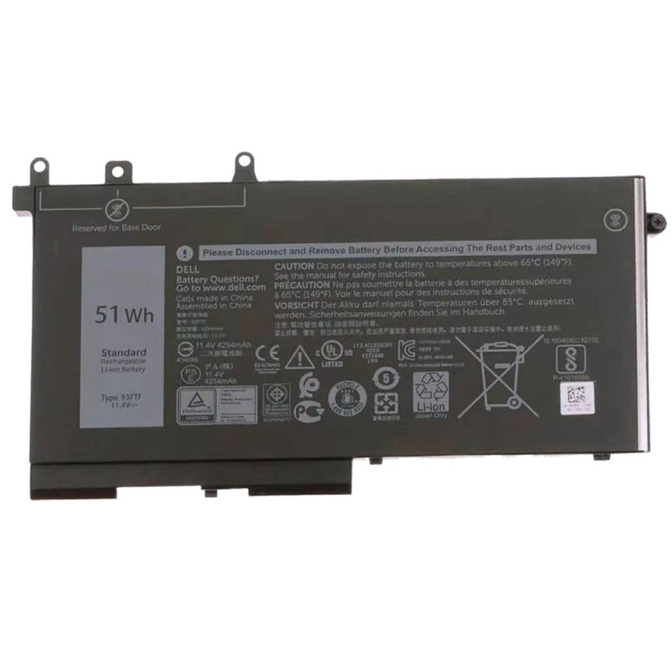 Dell Battery - For Notebook - Battery Rechargeable - 3510 mAh - 11.1 V DC - 1 NEW Custom Packaging - YD8XC